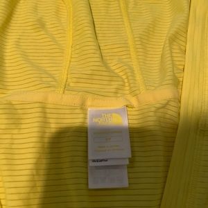 Yellow North Face Long Sleeve Shirt